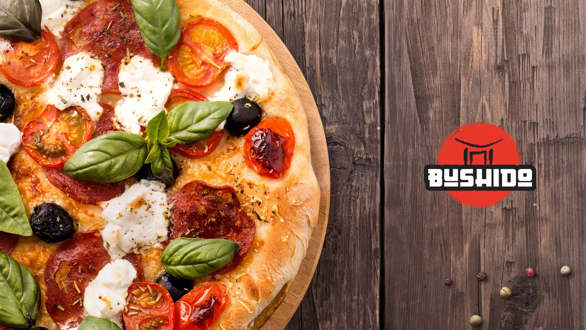 Разработка сайта для пиццерии «BUSHIDO» в Сретенске